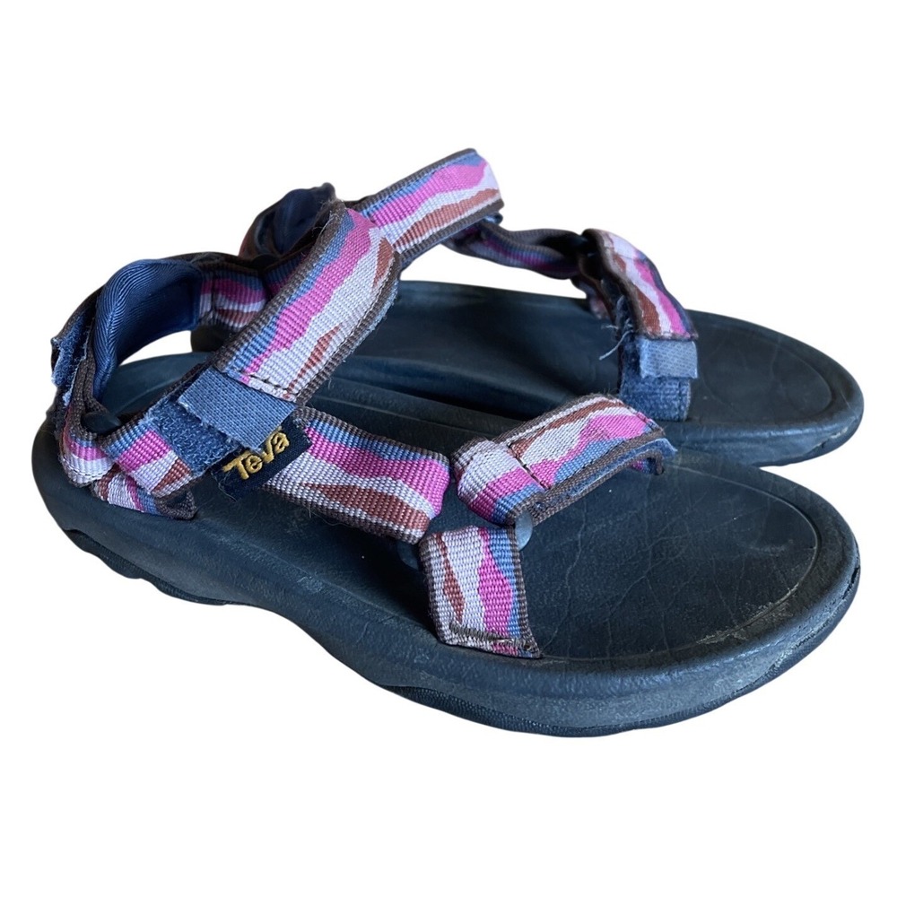 Teva XLT2 Youth Size 11 Hurricane Sandals Orange Outdoors Summer Hike Water Shoe